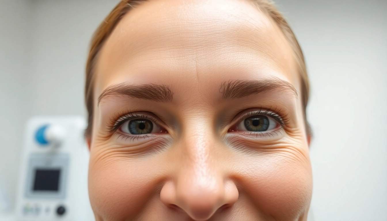 Patient undergoing Oberlidstraffung Zürich with improved eyelid appearance, showcasing a natural, rejuvenated look.
