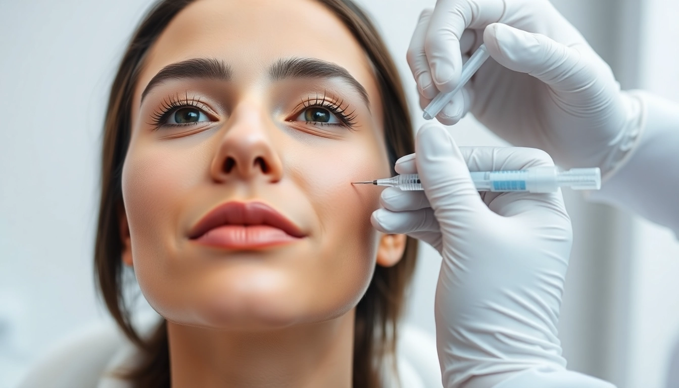 Botox injection in Zürich to smooth facial wrinkles by experienced specialist for natural results.