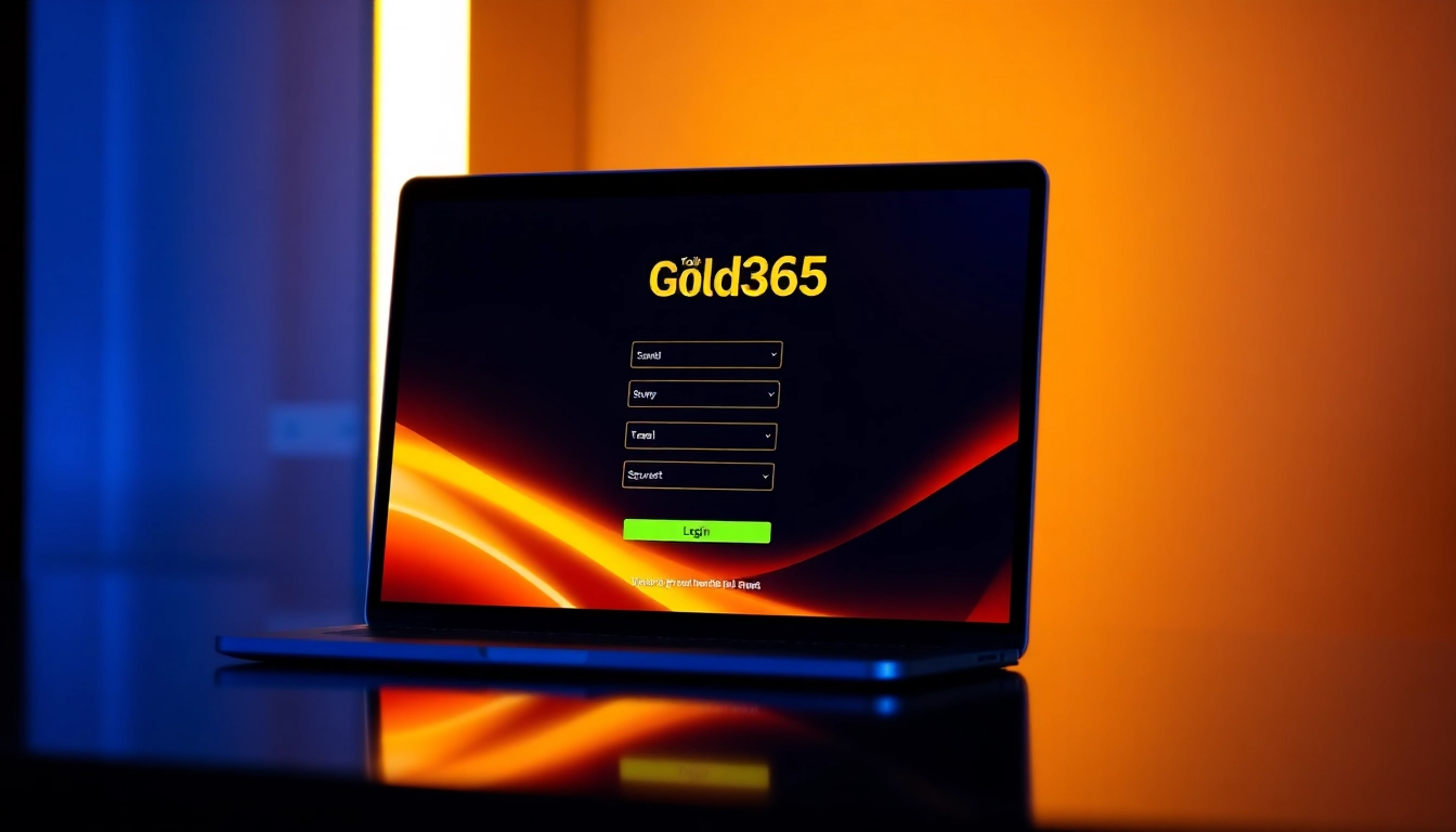 Gold365 login page interface demonstrating secure, user-friendly access, ensuring quick registration and account security in India.