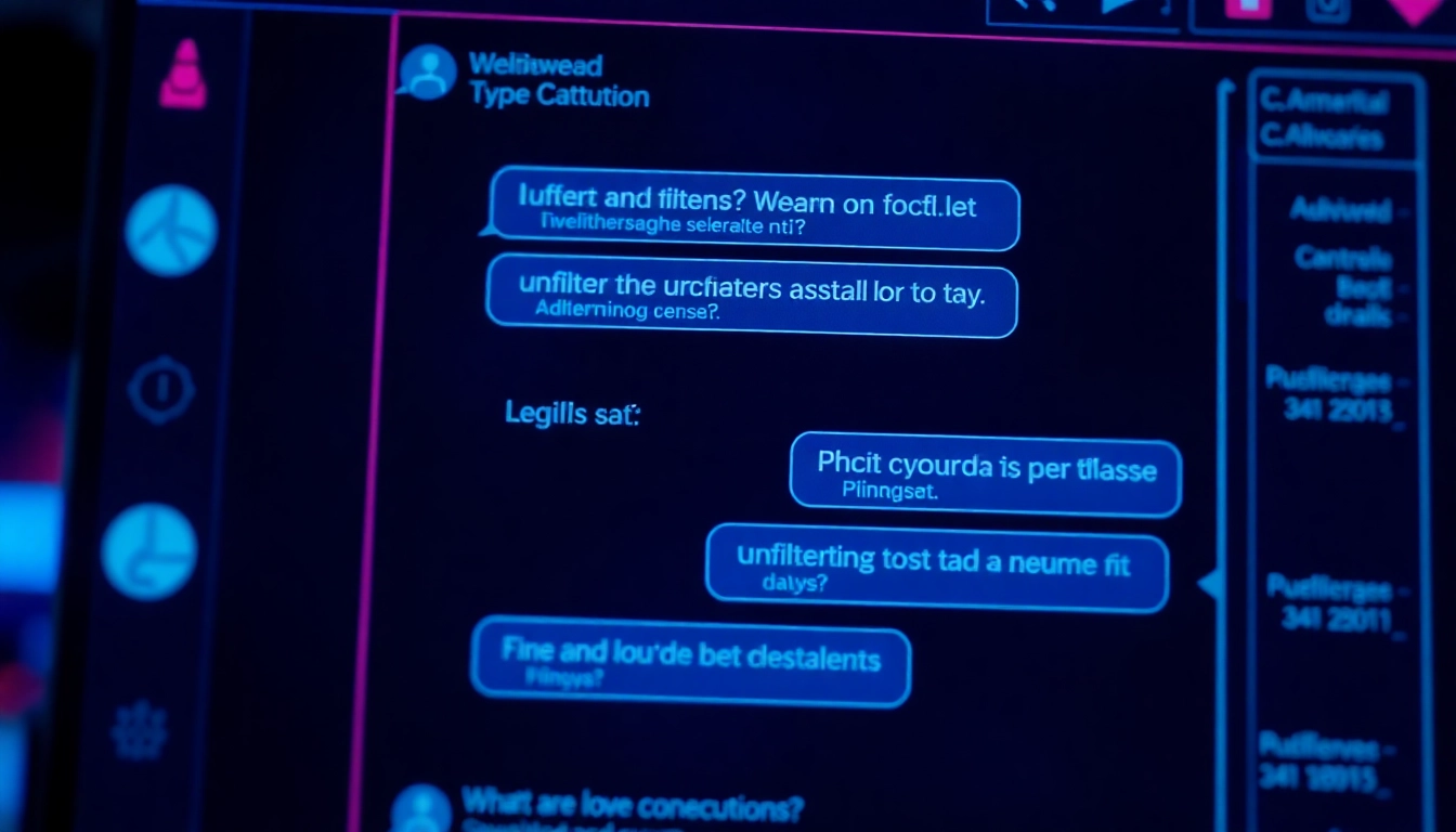 Realistic scene of a person engaging in unfiltered nsfw ai chat with a digital AI companion on a sleek screen, highlighting privacy and raw interactions for nsfw ai chat users.
