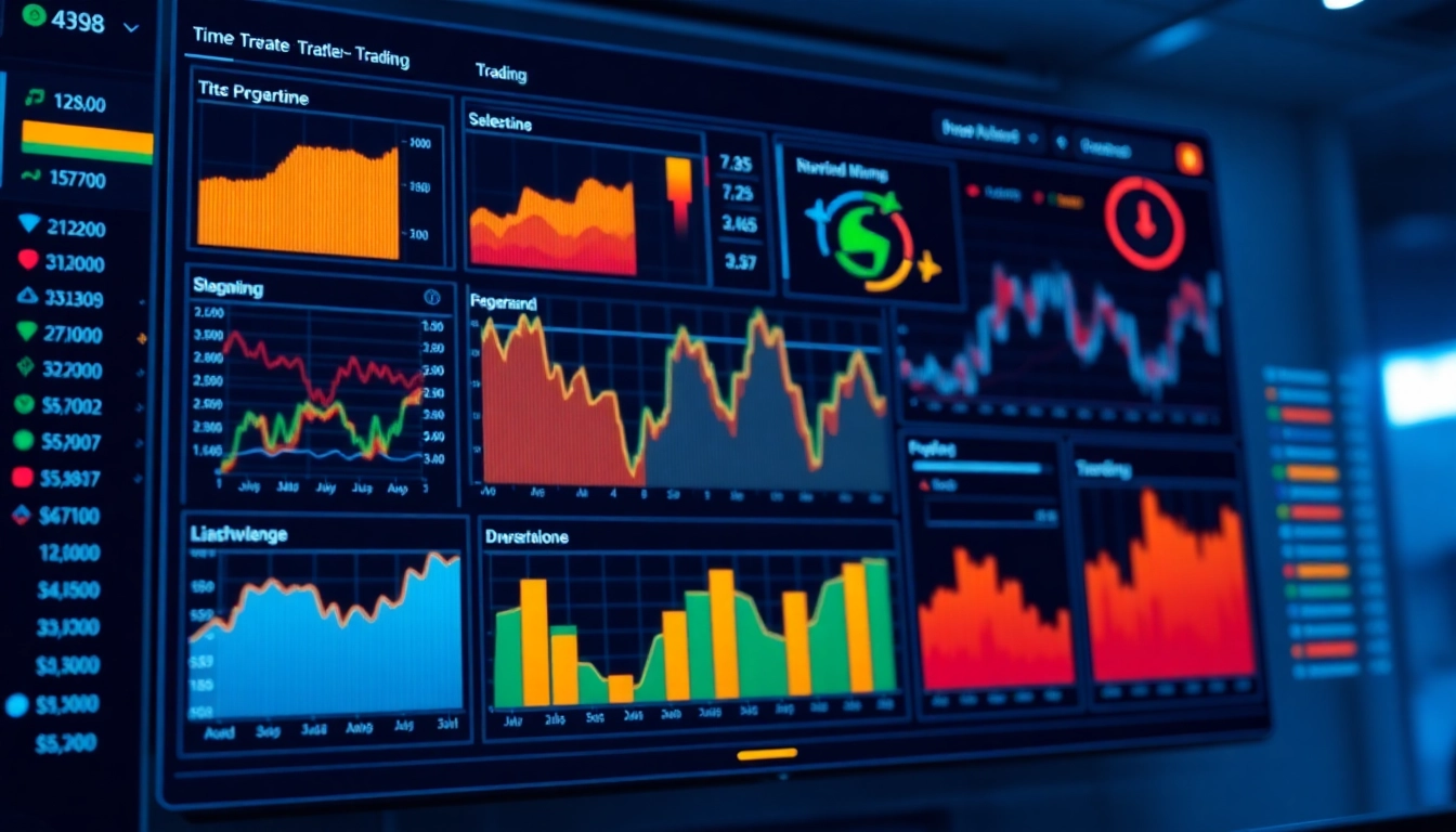 Trading view platform displaying customizable charts and live market data for traders and investors